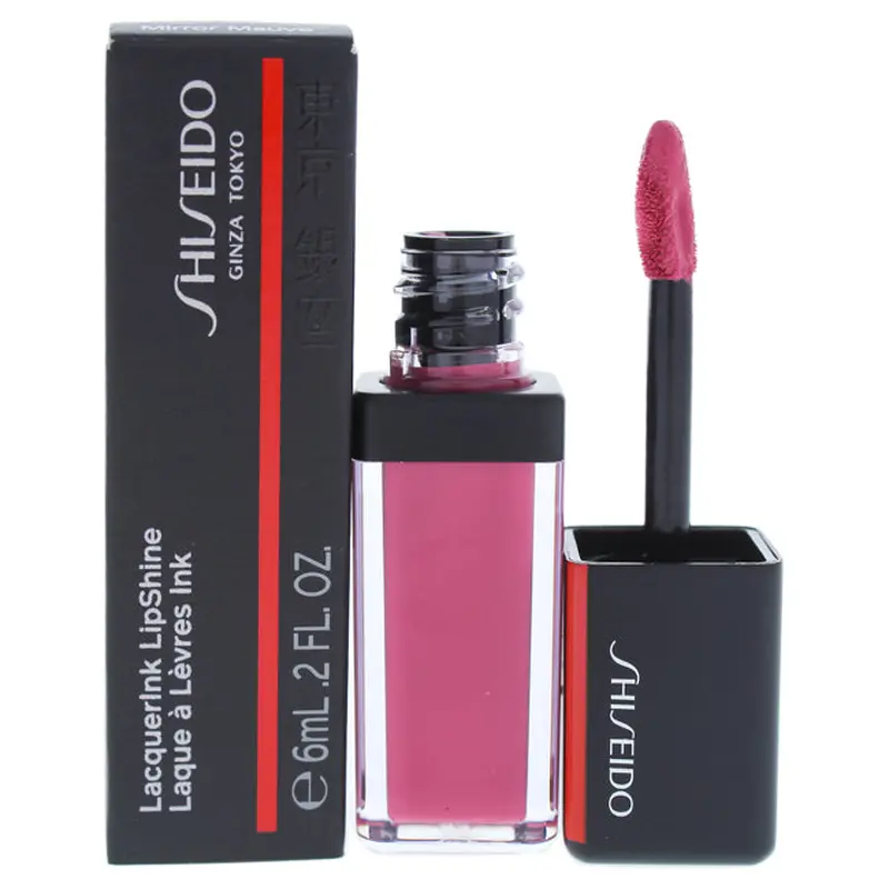 Shiseido LacquerInk LipShine - 303 Mirror Mauve by Shiseido for Unisex - 0.2 oz Lip Gloss