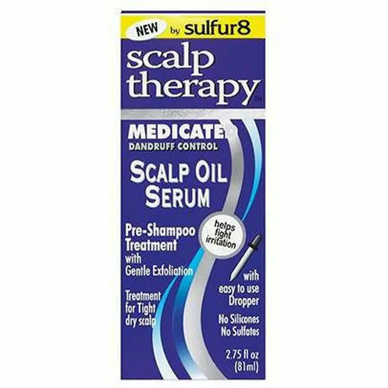 Sulfur8: Medicated Scalp Oil Serum 2.75oz