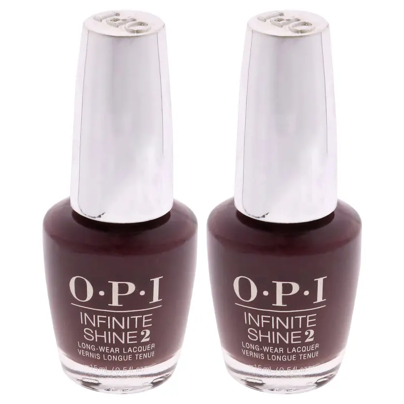 OPI Infinite Shine 2 Lacquer - IS L25 - Never Give Up! by OPI for Women - 0.5 oz Nail Polish - Pack of 2