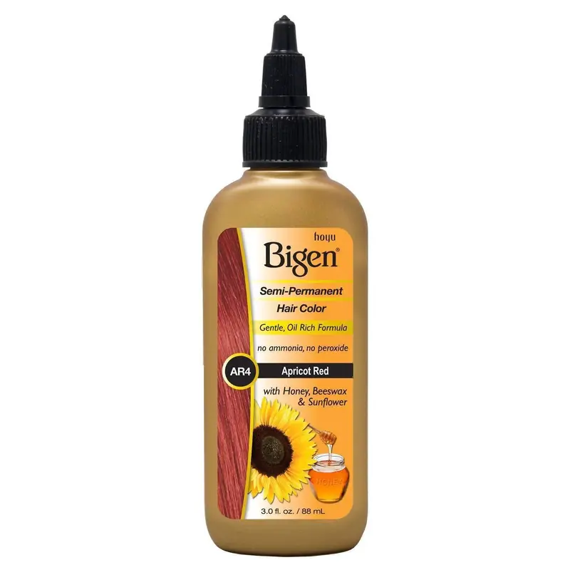 Bigen Semi Permanent Hair Color - AR4 Apricot Red