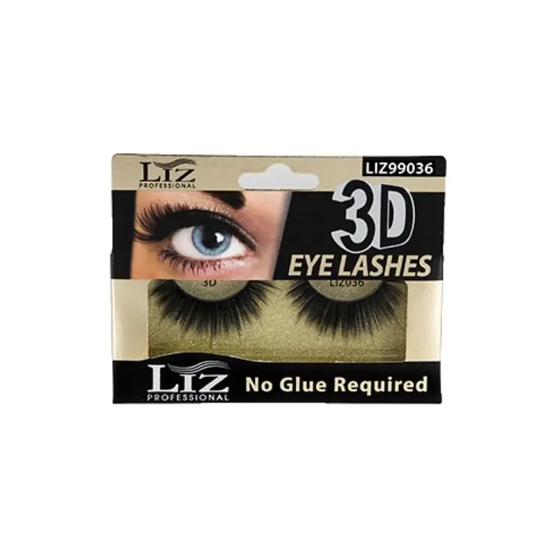 Liz Professional 3D No Glue Required Eye Lashes #036
