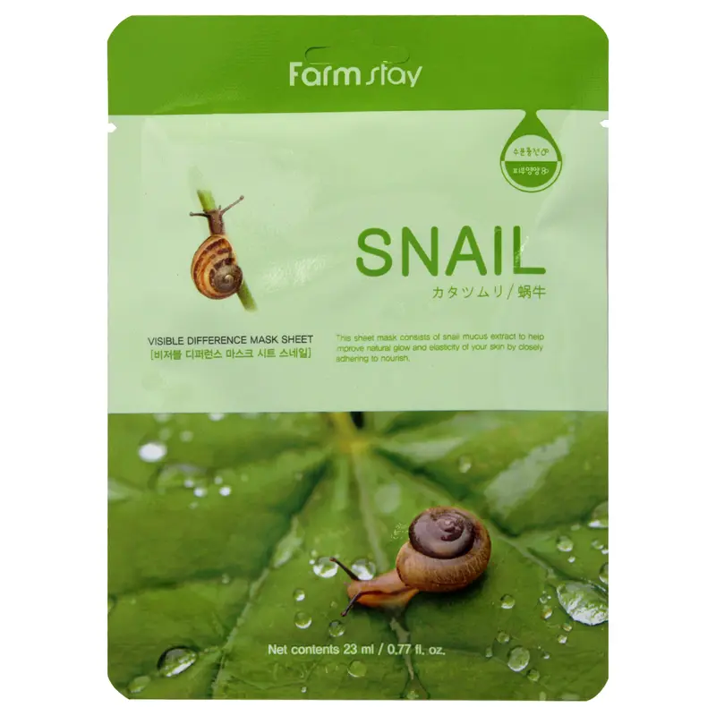 FarmStay Visible Different Mask Sheet Snail by FarmStay for Women - 1 Pc Mask