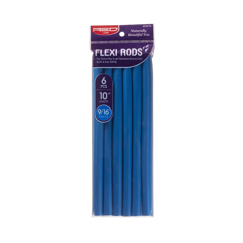 RED FLEXIRODS 10" 9/16" 6PCS PACK BLUE