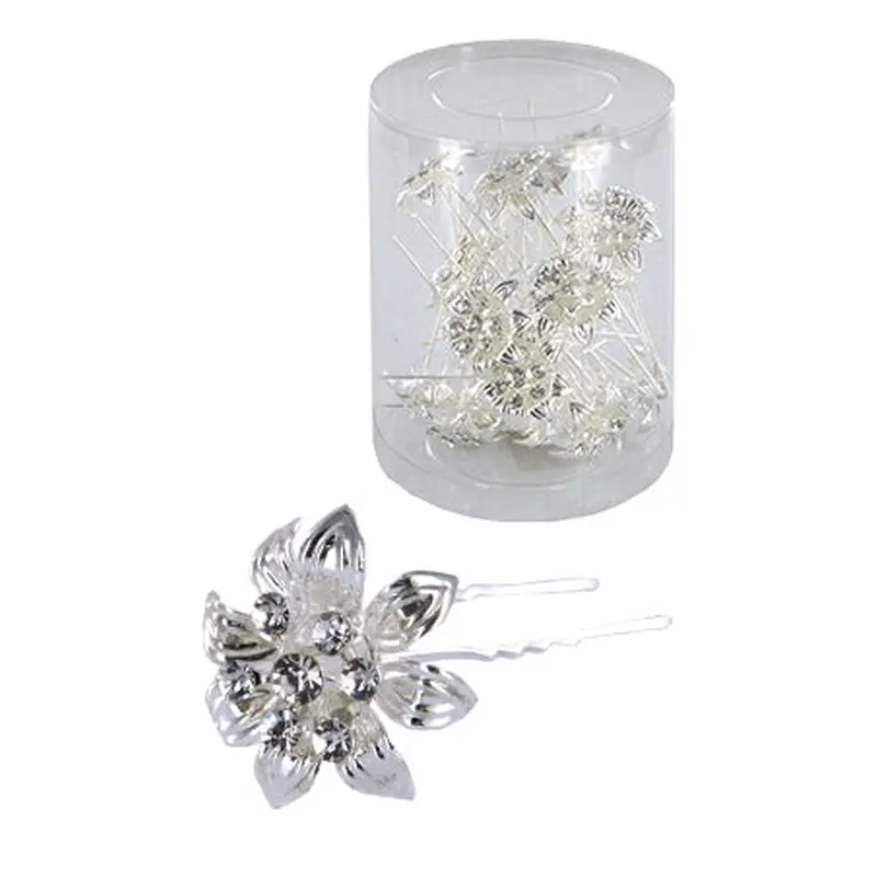 Magic Gold Fashion Hair Pins #6745 Silver