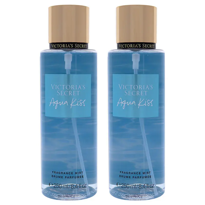 Victorias Secret Aqua Kiss by Victorias Secret for Women - 8.4 oz Fragrance Mist - Pack of 2