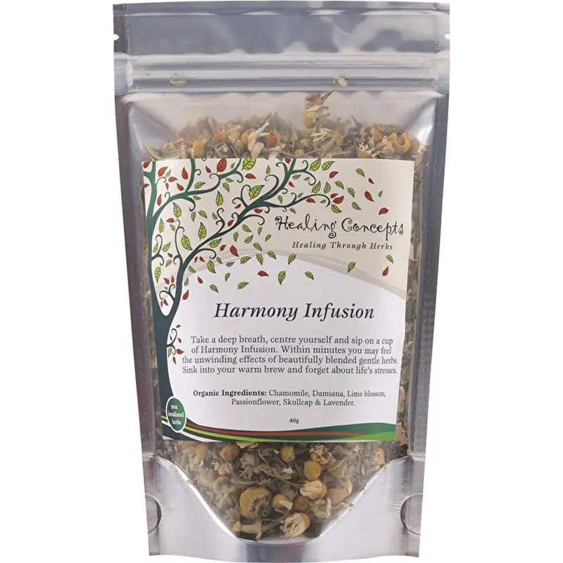 Healing Concepts Teas Healing Concepts Organic Harmony Infusion Tea 40g
