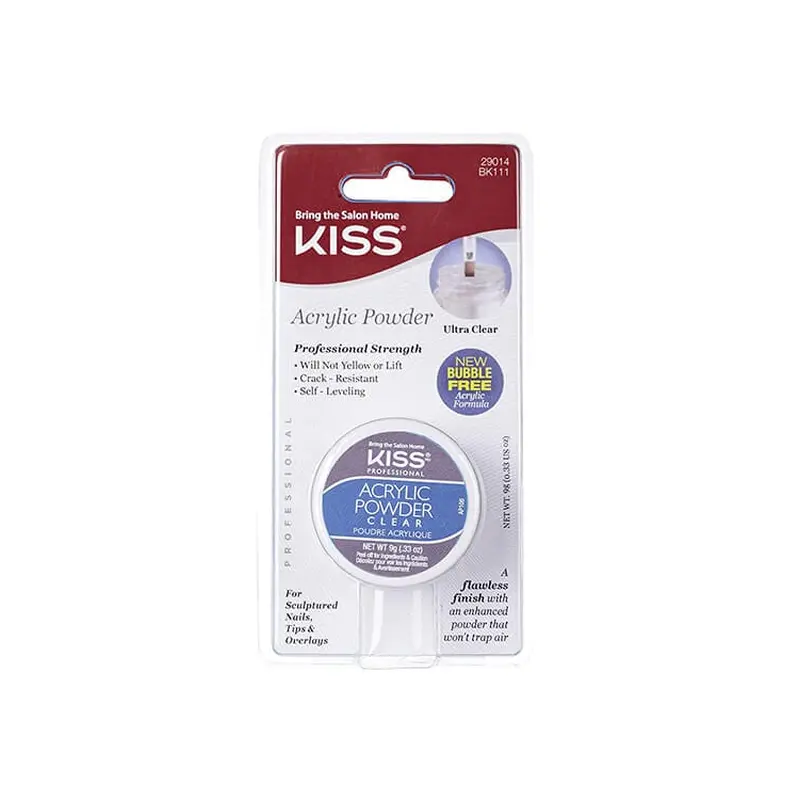 Kiss Professional Acrylic Powder Clear BK111 .33 oz