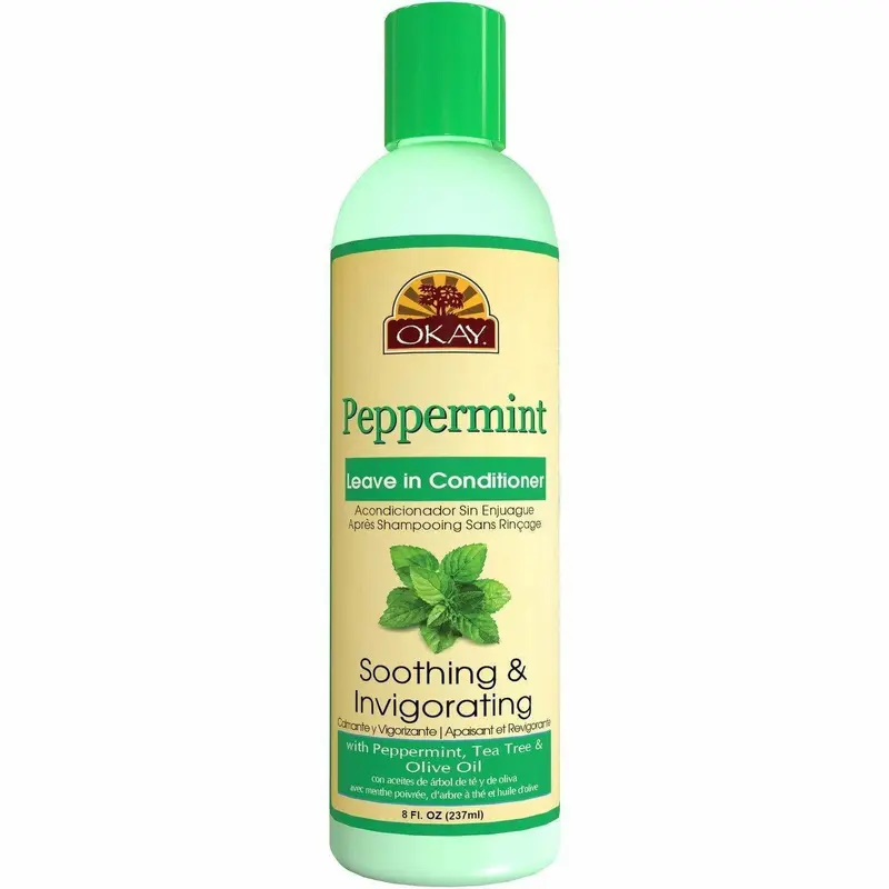 OKAY: Peppermint Soothing & Invigorating Leave-In Conditioner 8oz