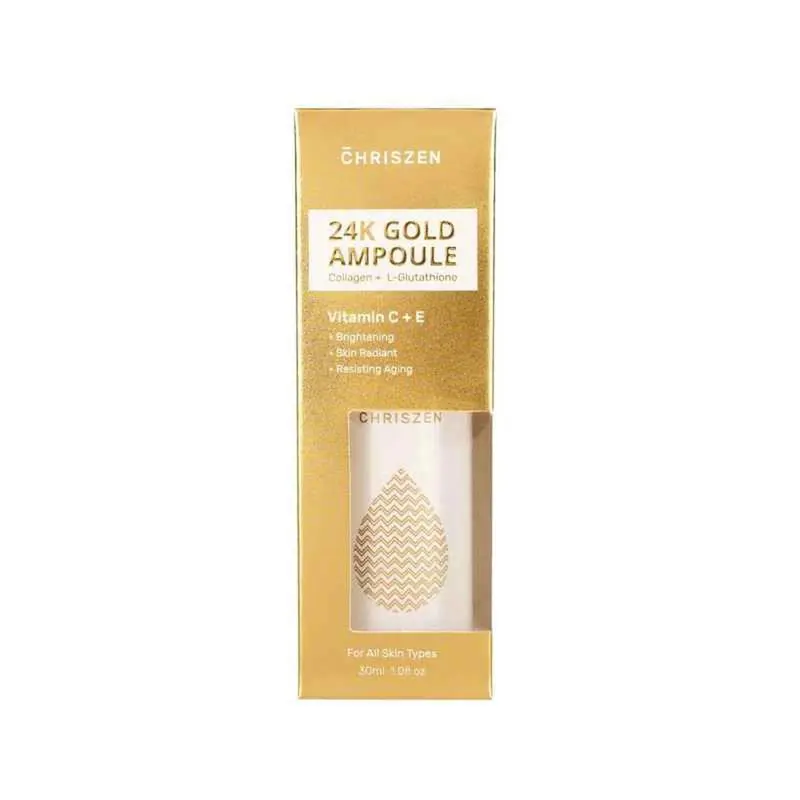 Chriszen Luxury 24k Gold Ampoule 30ml  30g
