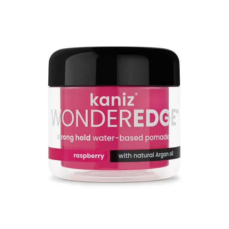 Kaniz WonderEdge Strong Hold Water Based Pomade - Raspberry