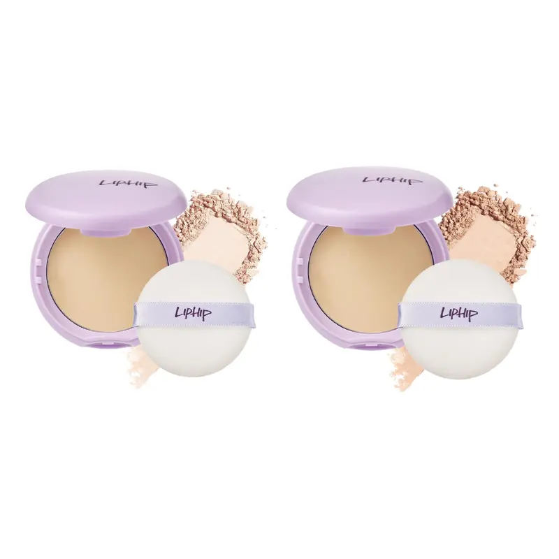LIPHIP Blur Powder Pact 10g  2 Colors Available