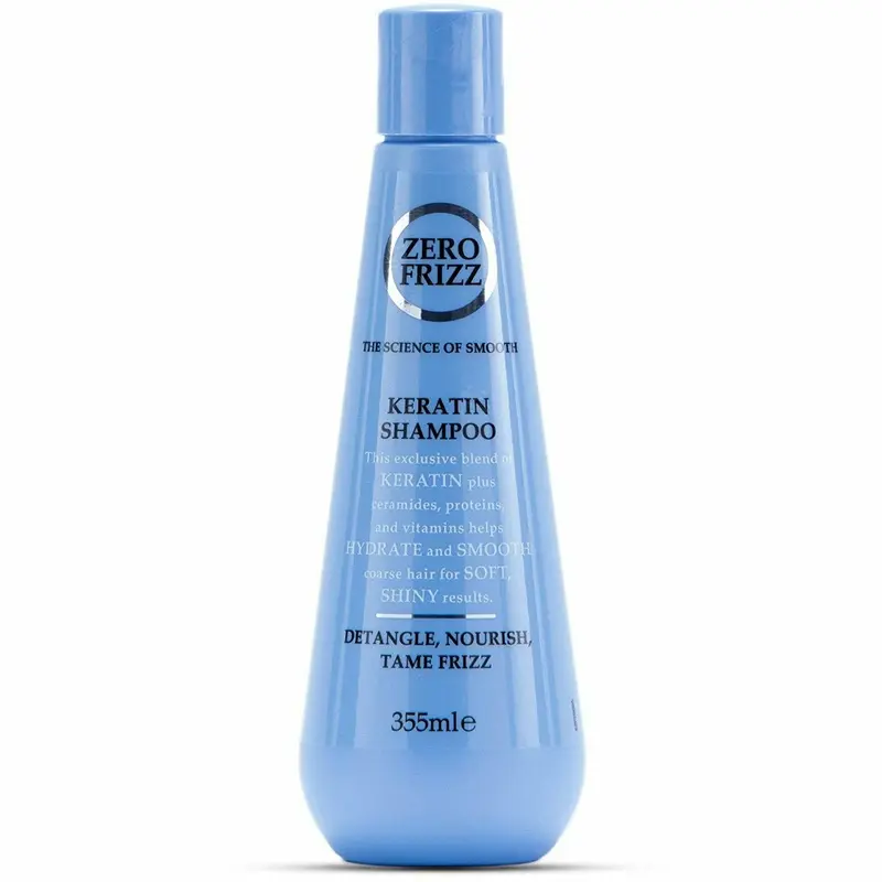 Zero Frizz: Keratin Shampoo 355ml