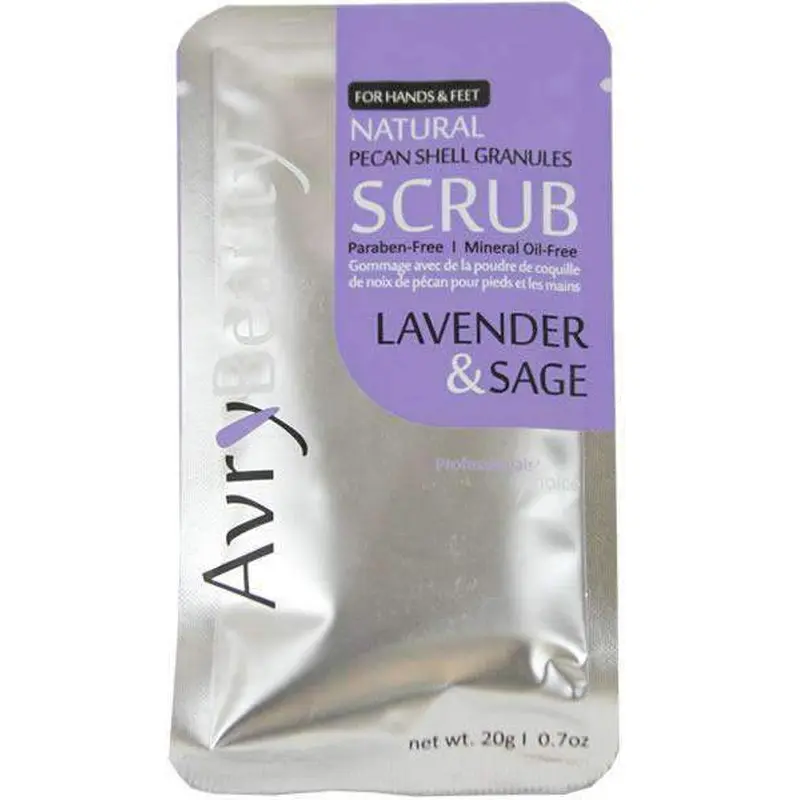 Avry Beauty Natural Mani/Pedi Scrub - Lavender & Sage