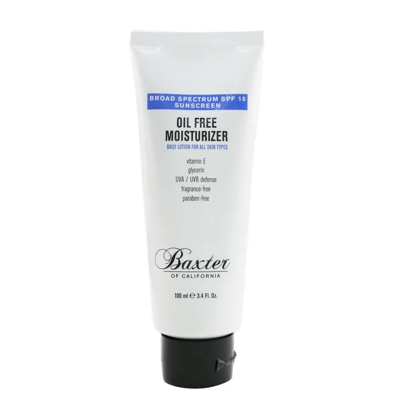 Baxter Of California Oil Free Moisturizer Broad Spectrum SPF 15 (Exp. Date 05/2022)  100ml/3.4oz