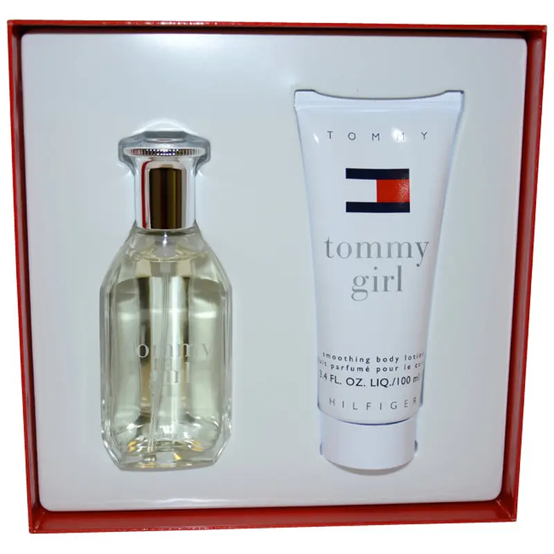 Tommy Hilfiger Tommy Girl by Tommy Hilfiger for Women - 2 pc Gift Set 1.7 oz EDC Spray, 3.4 oz Body Lotion