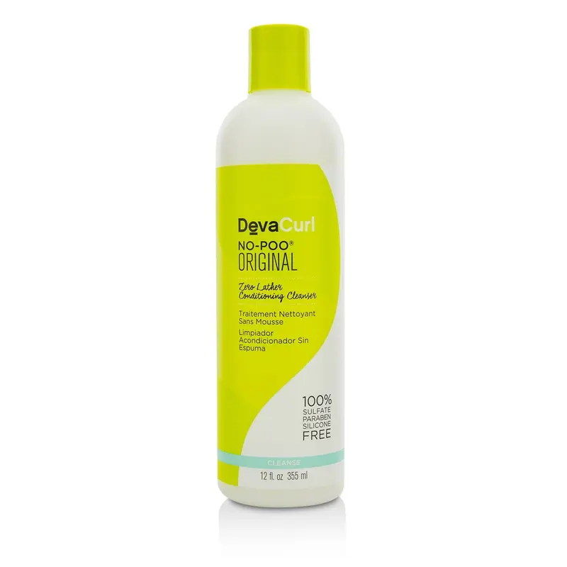 DevaCurl No-Poo Original (Zero Lather Conditioning Cleanser - For Curly Hair)  355ml/12oz