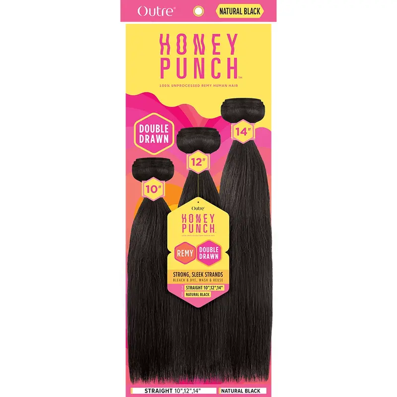 Outre Honey Punch Straight 10"12"14"