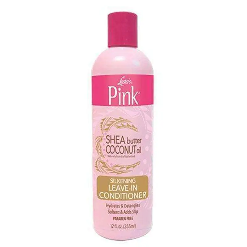 Pink Shea Butter Coconut Oil Silkening Leave In Conditioner