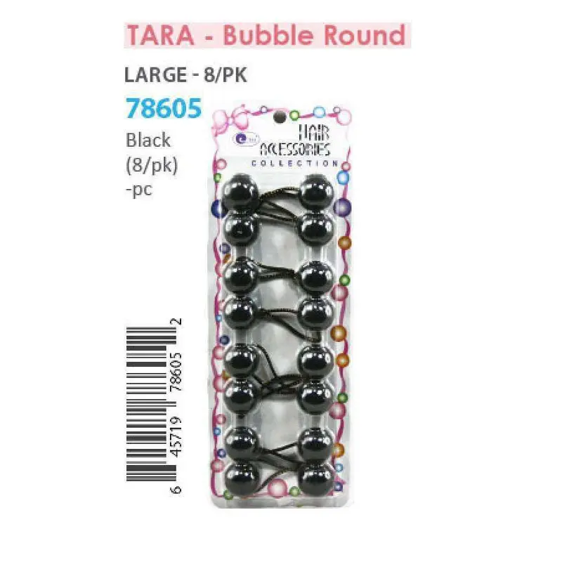 Tara Hair Baubles - Round #78605 C5 Black Large