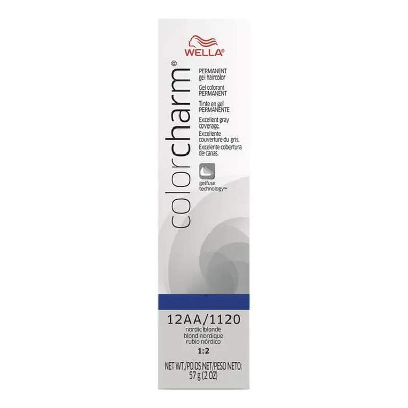 Wella Color Charm Gel Permanent Hair Color - 12AA/1120 Nordic Blonde