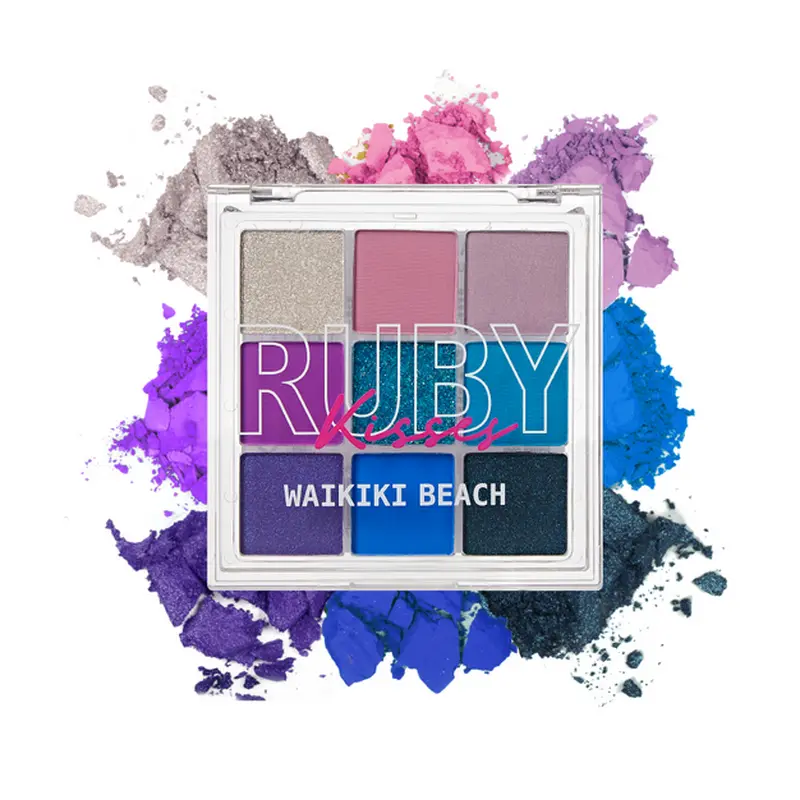 Ruby Kisses Makeup Palette Waikiki Beach Single RMPS20