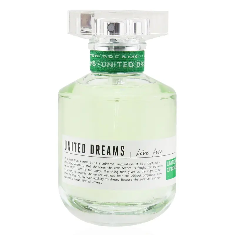 Benetton United Dreams Live Free Eau de Toilette Spray  50ml/1.7oz