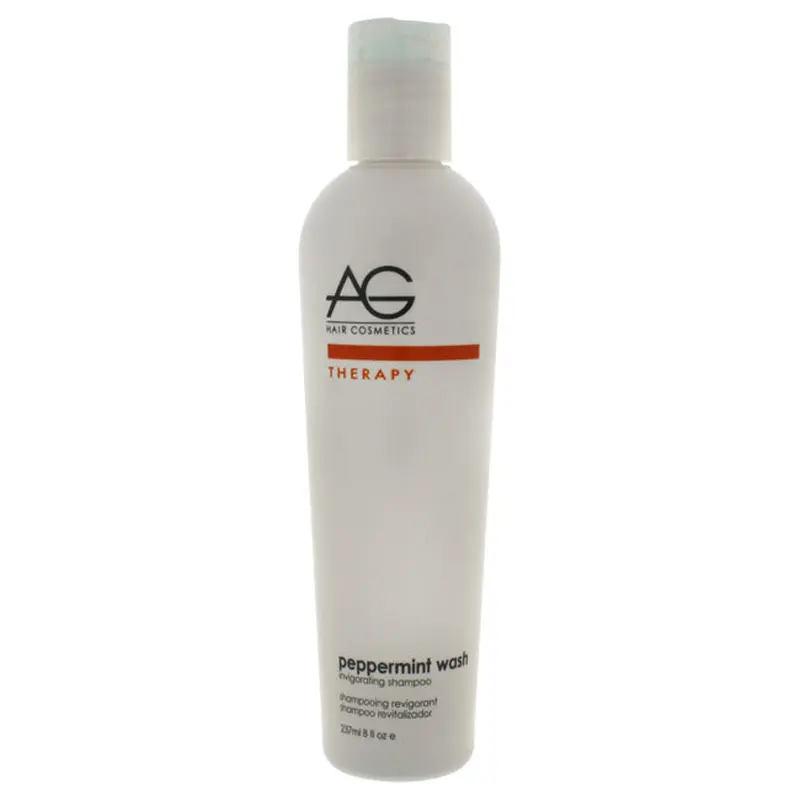AG Hair Cosmetics Peppermint Wash Invigorating Shampoo by AG Hair Cosmetics for Unisex - 8 oz Shampoo