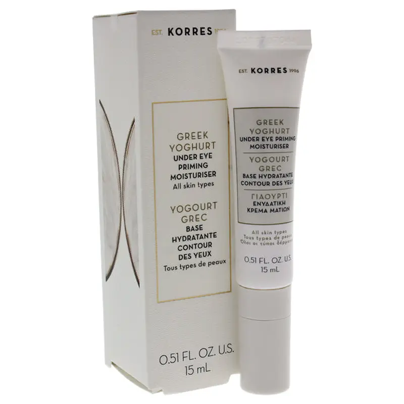 Korres Greek Yoghurt Under Eye Priming Moisturiser by Korres for Women - 0.51 oz Eye Cream