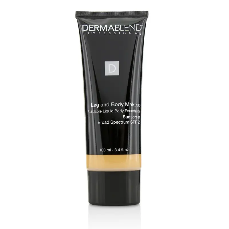 Dermablend Leg and Body Make Up Buildable Liquid Body Foundation Sunscreen Broad Spectrum SPF 25 - #Fair Nude 0N (Box Slightly Damaged)  100ml/3.4oz