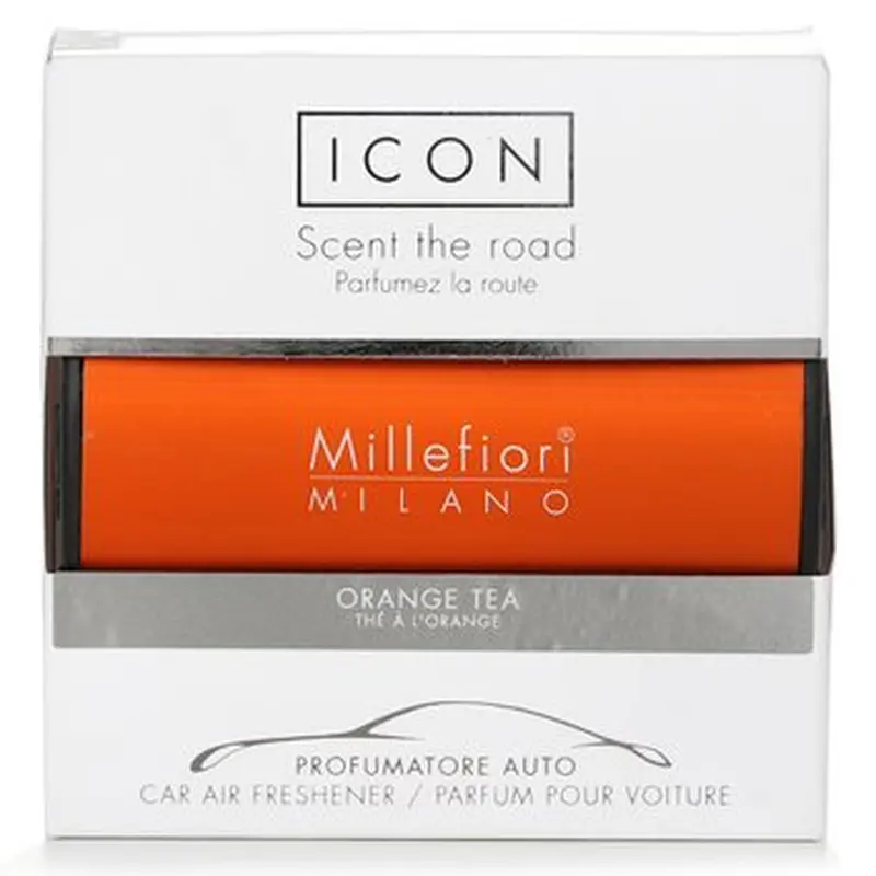 Millefiori Icon Classic Orange Car Air Freshener - Orange Tea  1pc