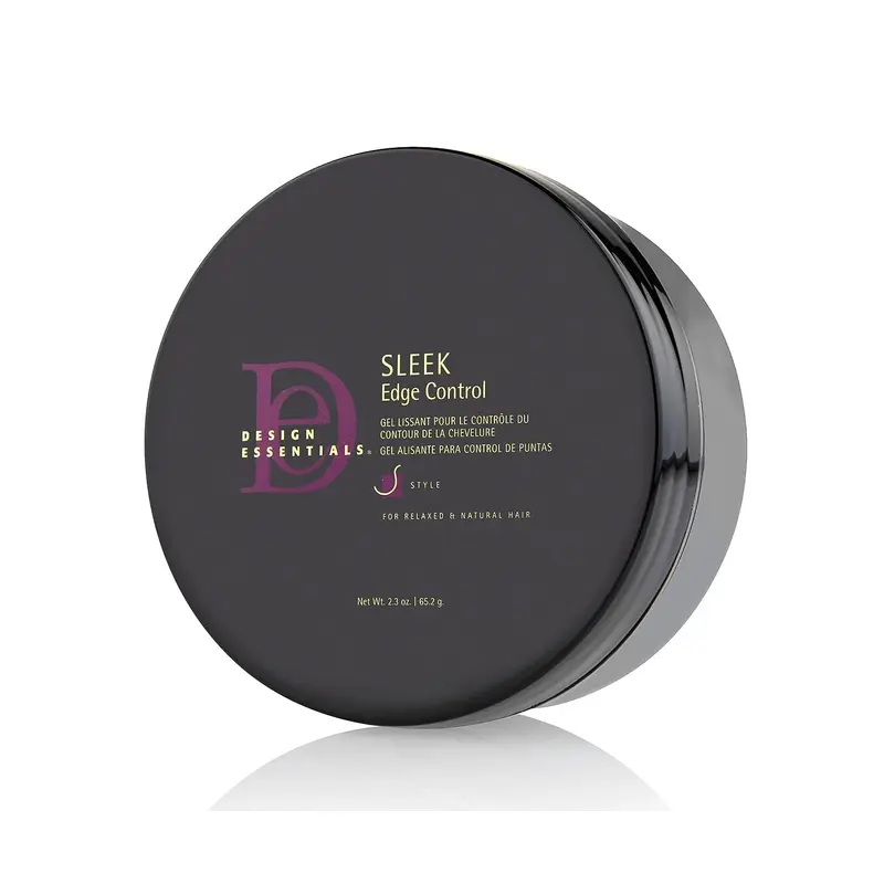 Design Essentials Sleek Edge Control Gel for Relaxed and Natural Hair 2.3 oz