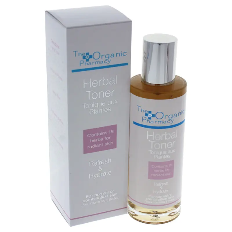 The Organic Pharmacy Herbal Toner Refresh & Hydrate - Normal to Combination Skin by The Organic Pharmacy for Unisex - 3.4 oz Toner