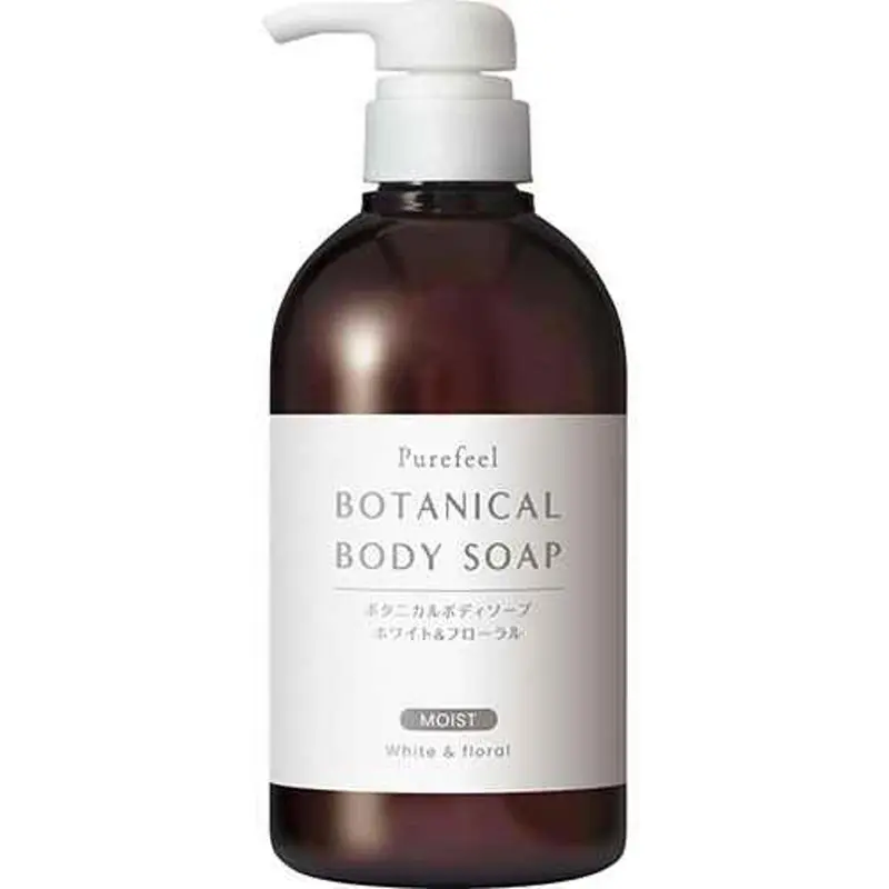 DAIICHI Purefeel Botanical Body Soap (Subacidity, White Floral) 450ml  Fixed Size
