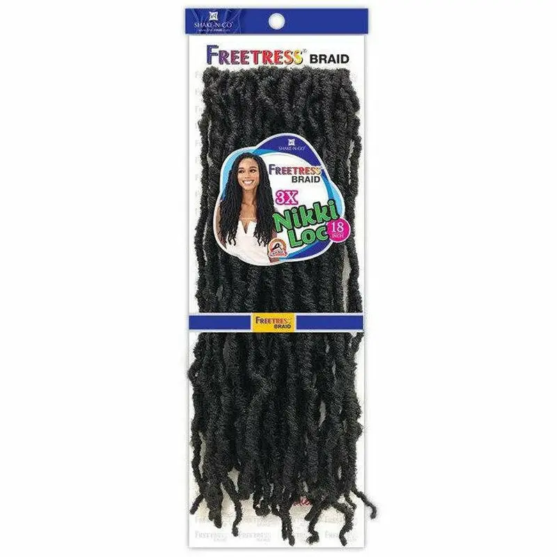 FreeTress: 3X Nikki Loc 18" Crochet Braids