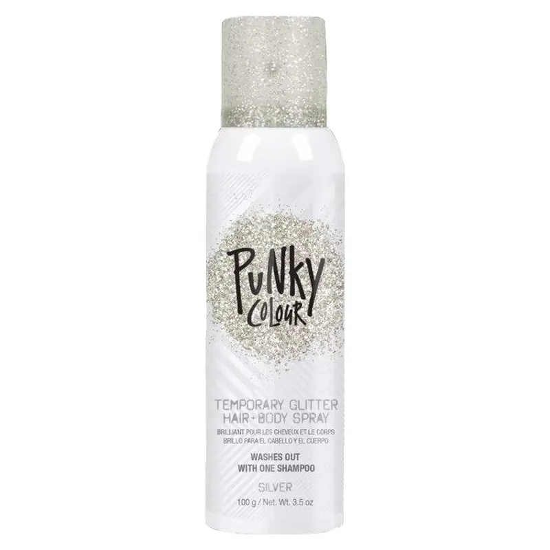 Jerome Russel Punky Temporary Hair Color Spray -Siberian White