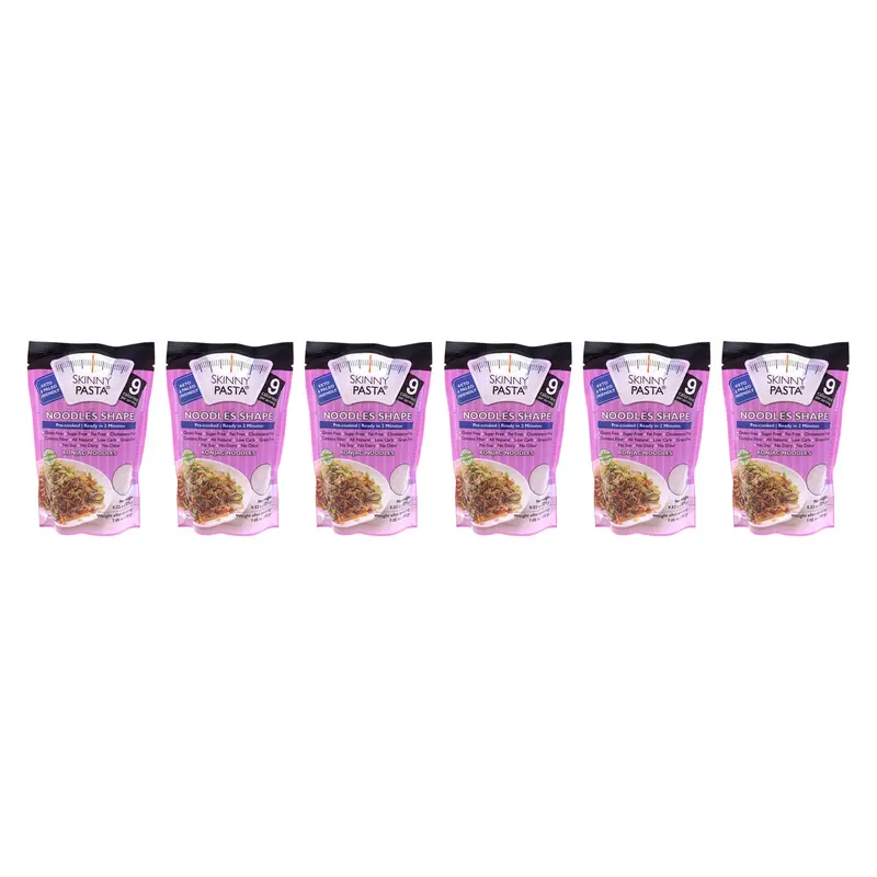 Skinny Pasta Noodles Shape by Skinny Pasta - 9.52 oz Noodles - Pack of 6