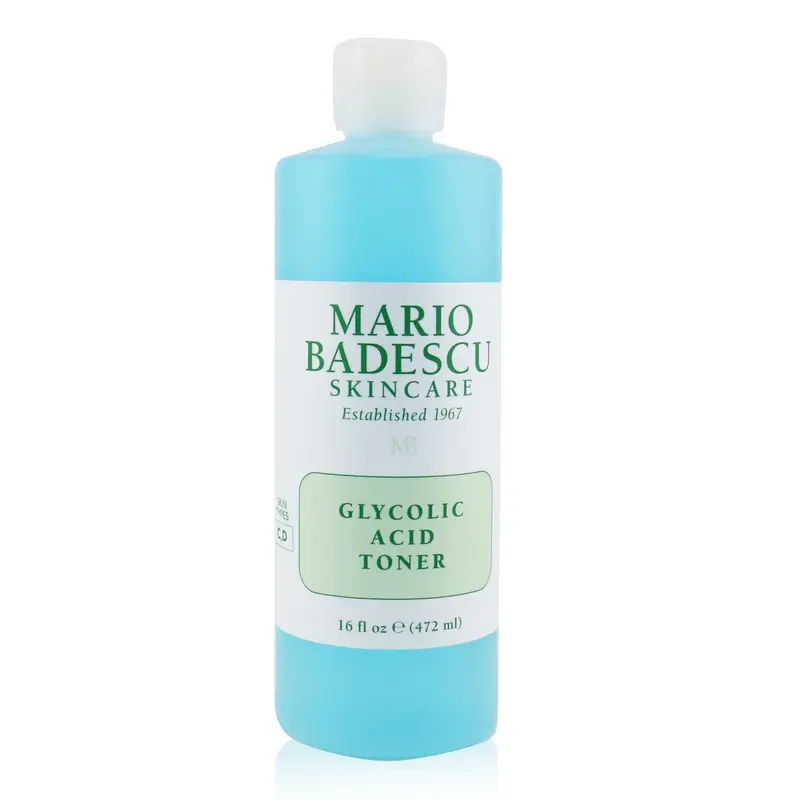 Mario Badescu Glycolic Acid Toner - For Combination/ Dry Skin Types (Packaging Slightly Damaged)  472ml/16oz