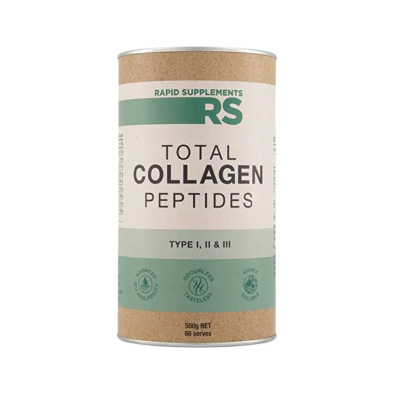 Rapid Supplements Pty Ltd Rapid Supplements Total Collagen Peptides 500g