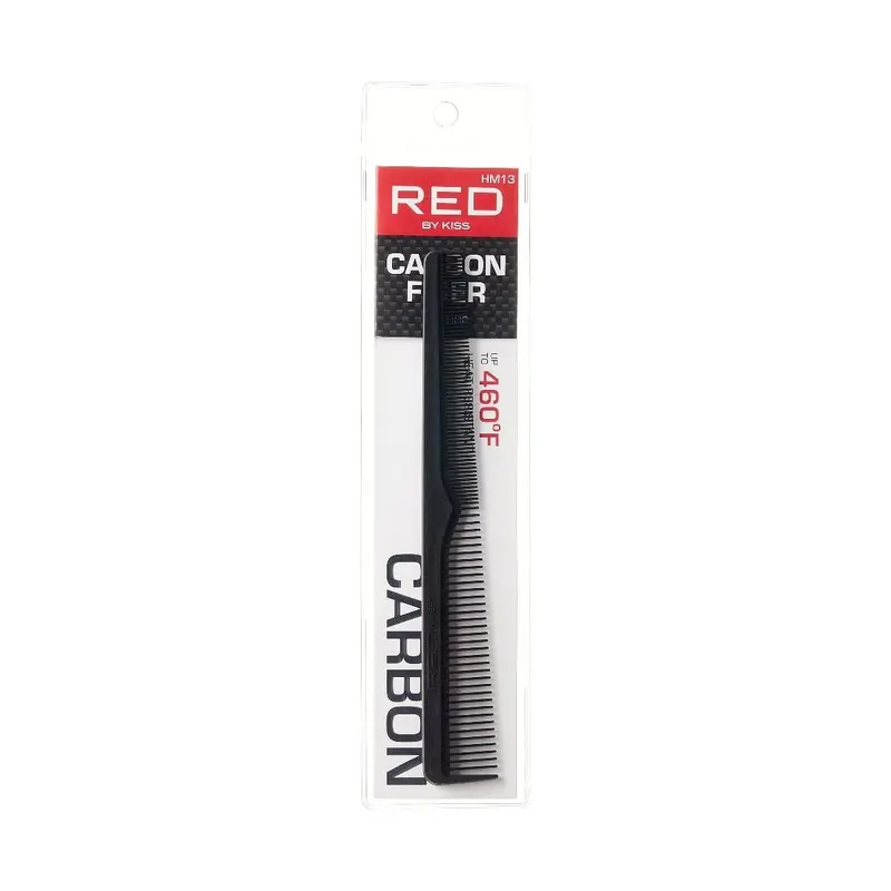 Red by Kiss Carbon-Fiber Barber Comb