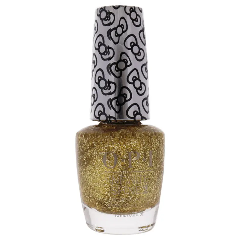 OPI Infinite Shine 2 Lacquer - HR L43 Glitter All the Way by OPI for Women - 0.5 oz Nail Polish