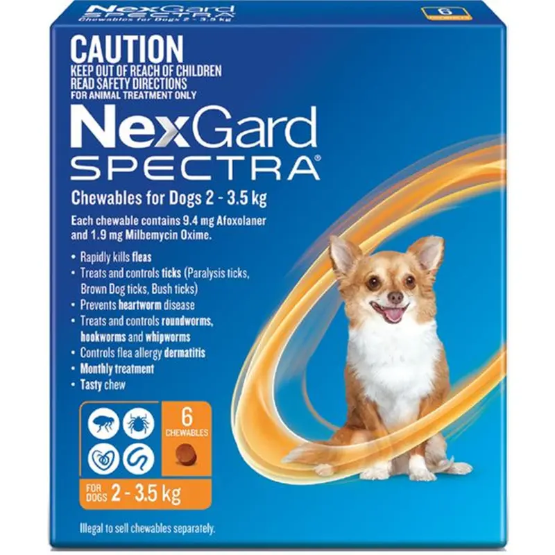 NexGard Spectra 2-3.5 kg 6s
