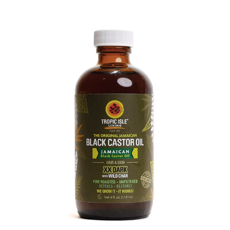 Tropic Isle Living Jamaican Black Castor Oil - Extra Dark 4oz