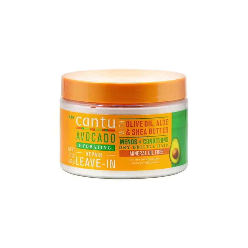 Cantu Avocado Oil and Shea Butter Hydrating Leave-In Repair Cream 12 oz