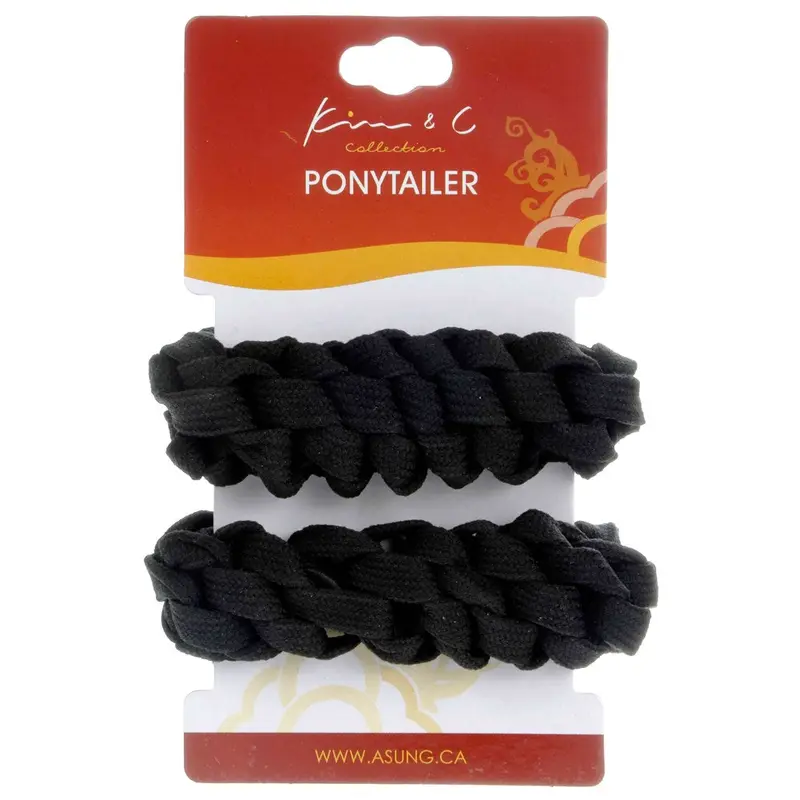 2pcs Braided Ponytail Holders