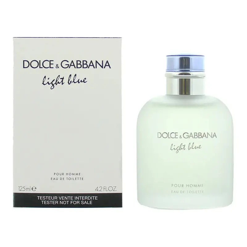 Dolce & Gabbana Light Blue Pour Homme Tester Eau De Toilette 125ml