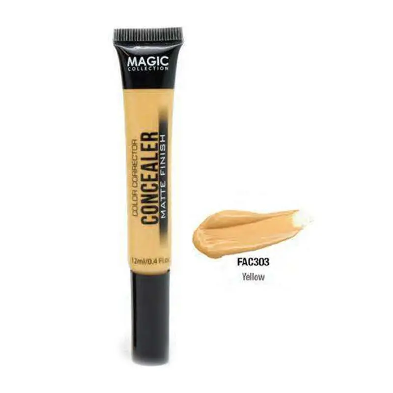 Magic Collection Color Corrector Matte Finish Concealer -Yellow