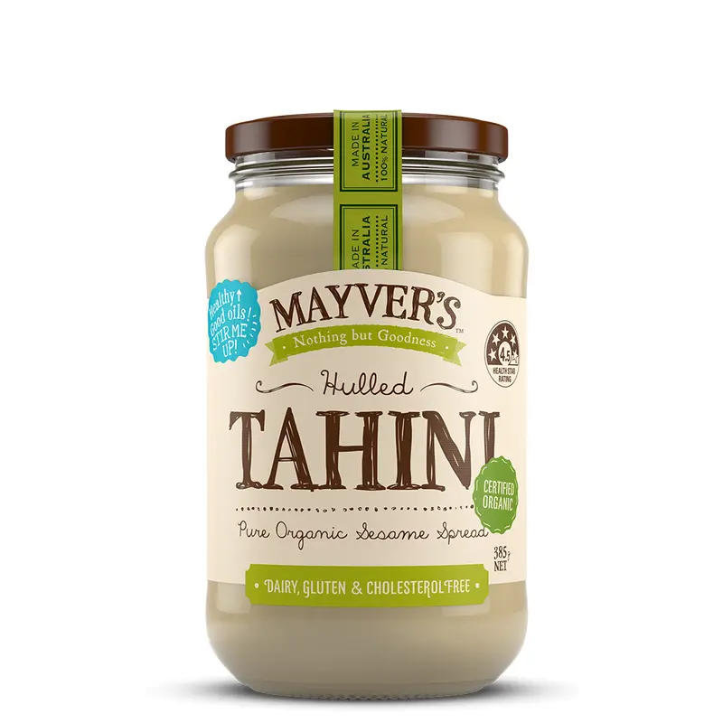 Mayvers Organic Hulled Tahini 385g