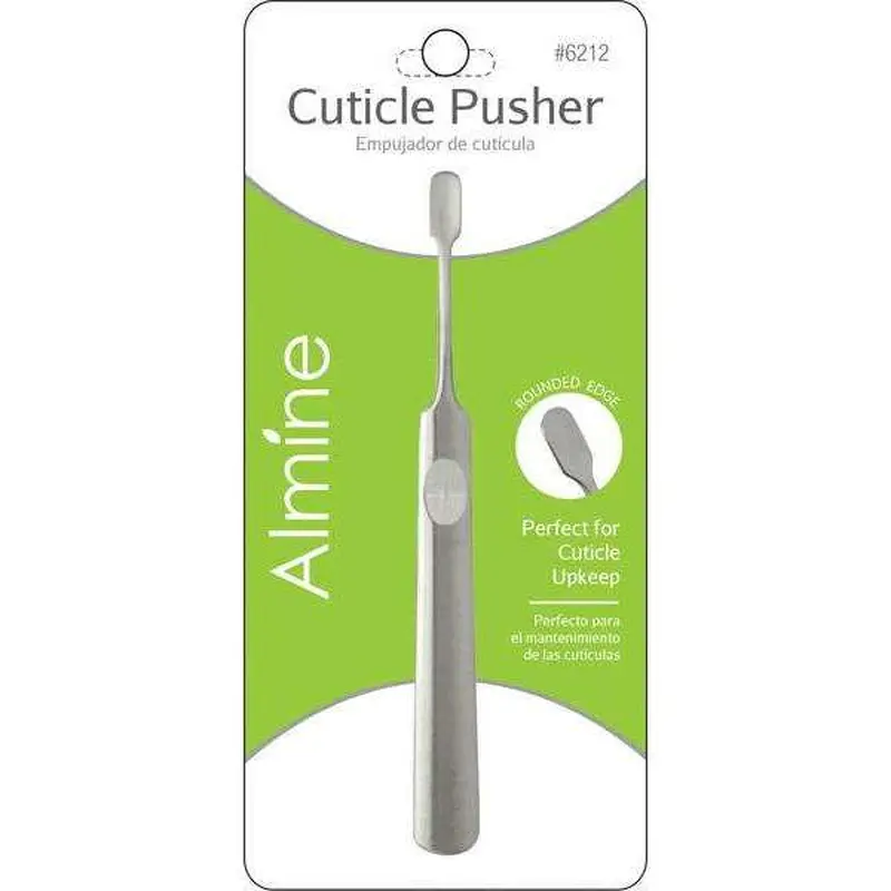 Almine Stainless Steel Cuticle Pusher #6212 - Dollar Deals