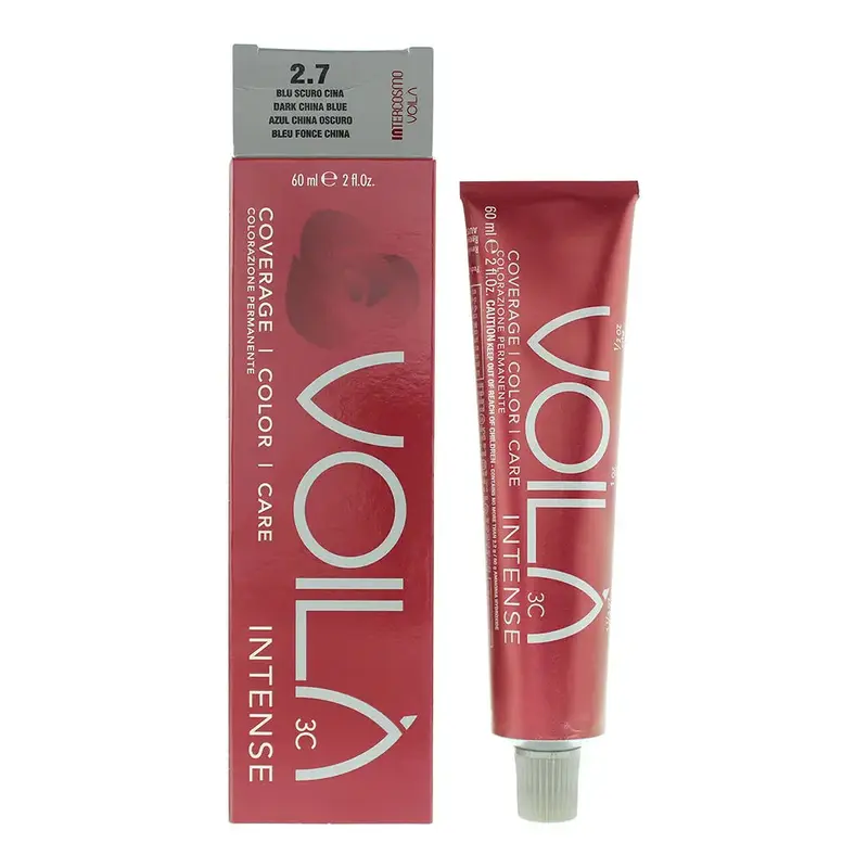 Intercosmo Voil 3C Intense 2.7 Dark China Blue Hair Colour 60ml