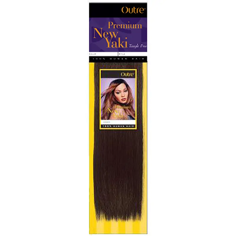 Outre: Premium New Yaki 100% Human Hair
